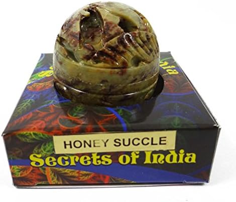 Natural Hioney Succle Solid Perfume Body Musk In Stone Jar 8 Gms