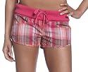 Vanilla Star Junior's Knit Waistband Lurex Plaid Short