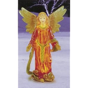 Heavenly Angel Outdoor Lighted Giant Nativity Figure 44 by Barcana