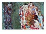 Death and Life Premium Poster Print by Gustav Klimt, 18x24