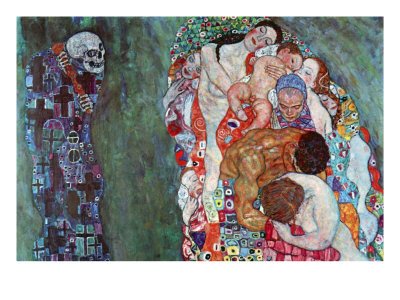 Death and Life Premium Poster Print by Gustav Klimt, 18x24