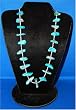 Turquoise Stones with Heshi Necklace
