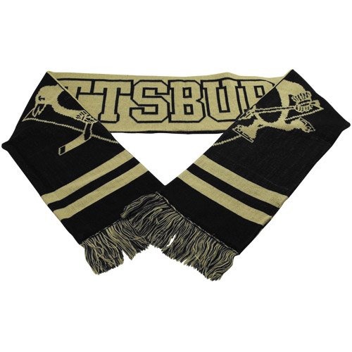 Reebok Pittsburgh Penguins Gold-Black Game Day Reversible Scarf