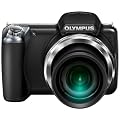 Olympus SP-810UZ Digitalkamera (14 Megapixel, 36-fach opt. Zoom, 7,6 cm (3 Zoll) Display, bildstabilisiert) schwarz