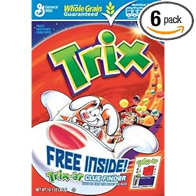 Trix Cereal, 10.7-Ounce Box (Pack of 6)