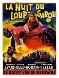 La Nuit Du Loup Garou Movies Poster Print, 12x16 Image