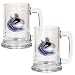 Vancouver Canucks NHL 2pc 15oz Glass Tankard Set- Primary Logo by Great American Products