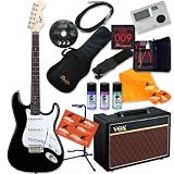 Squier by Fender ストラト&VOX エレキギター入門19点セット(BLK)