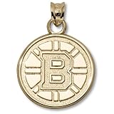 Boston Bruins Pendant - 10K Gold New B Logo