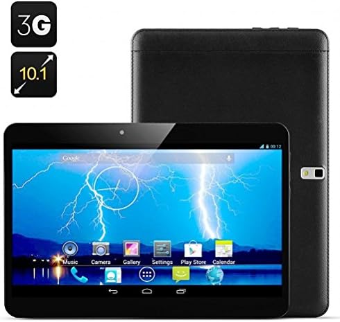 Pumaex Best chrismas Gift Black 10.6 Inch New Worldwide Phablet Mtk6572 Dual Core 3G Phone Tablet pc 1G+16G