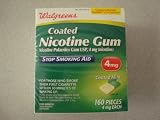 51Kf6qFNSML. SL160  Walgreens Nicotine Polacrilex Gum 4mg 160pcs Costed Mint Flavor Stop Smoking Aid