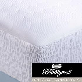 Simmons BeautyRest Egyptian Cotton Mattress Pad