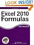 Excel 2010 Formulas (Mr. Spreadsheet's Bookshelf)
