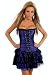 Purple Lace Corset Dress