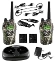 Midland Outfitter Series GXT950VP4  5 Watt 42 Channel 30-Mile Waterproof GMRS with NOAA All Hazard /Weather Alert and Direct Call, Mossy Oak Break Up Camo, Pair
