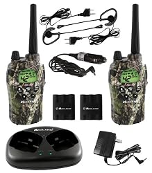 Midland GXT950VP4 5-Watt 42-Channel 30-Mile Waterproof GMRS Radio Pair with NOAA All Hazard/Weather Alert
