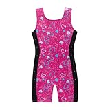 Girls' Freestyle Biketard - Pink