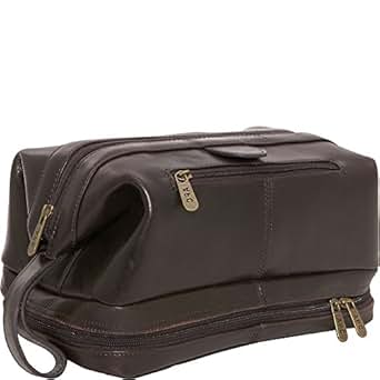 www.semadata.org : AmeriLeather Leather Toiletry Bag - Dark Brown : Men S Toiletry Bag : Beauty