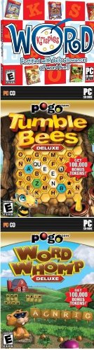 Word Games 3 Pack: Pogo Tumble Bees Deluxe + 