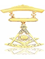 Masonic 10K Yellow Gold Brooches