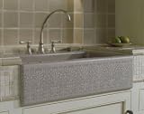 Kohler 14580-KG-7 Alencon Lace Design Dickinson All Kitchen Sink