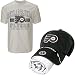 Old Time Hockey Philadelphia Flyers Adjustable Hat & T-shirt Combo