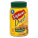 Lipton Diet Decaf Instant Tea Mix, Lemon 3-Ounce (Pack of 6)