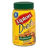 Cheap Deals on Lipton Diet Decaf Instant Tea Mix, Lemon 3-Ounce (Pack of 6) by Lipton
