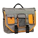 BumBakPak Hamptons Hybrid Messenger/Backpack Laptop Bag Titanium/Tango Large