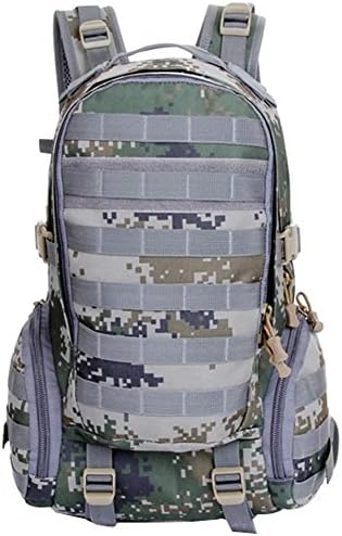 HMMF Tactical Military Backpack 3D Military Tactical Backpack Camping Hiking Bag Molle Rucksacks Waterproof Assault Pack Camo
