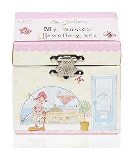 Emily Button Musical Jewellery Box