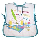 Baby Boys Teddy Bear Pattern 100% Peva Bib with Ties