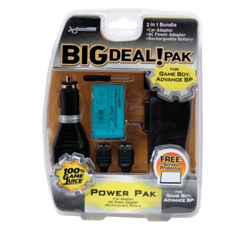 Game Boy Advance SP Power Pack 3 In 1 Bundle