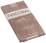 Dagoba Milk Organic Chocolate Bar, 2.83-Ounce (Pack of 12)