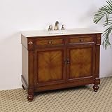 42 Bathroom Vanity (American Pecan) (35H x 42W x 21D)