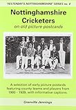Nottinghamshire cricketers on old picture postcards