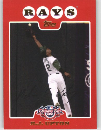 2008 Topps Opening Day #80 B.J. Upton - Tampa Bay Devil Rays (Baseball Cards)