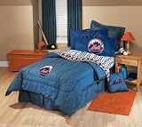 New York Mets Twin Denim Comforter and Sheet Set **