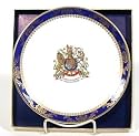 Bone China Commemorative Plate- Queen Elizabeth 11 Silver Jubilee