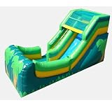 Kidwise 12 Foot Tropical Wet and Dry Slide (Commercial Grade)