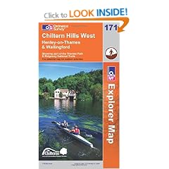 Chiltern Hills West, Henley-on-Thames and Wallingford (OS Explorer Map): Showing part of the Thames Path & Ridgeway National Trails