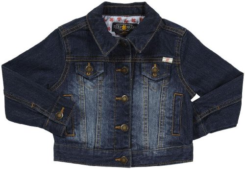 Lucky Brand Little Girls Sabrina Stretch Denim Jacket Dark Indigo 4T - dklafdufaosdufoaidsf