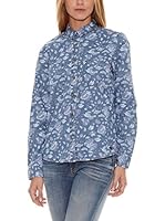 Pepe Jeans London Camisa Mujer Printed (Azul)