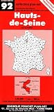 Carte routi&egrave;re : Hauts-de-Seine
