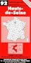 Carte routi�re : Hauts-de-Seine