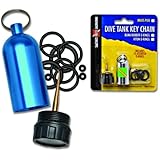 Scuba Diving Tank O-Ring Dive Kit Keychain with Pick