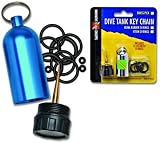 Scuba Diving Tank O-Ring Dive Kit Keychain with Pick (FREE SHIPPING), Blue