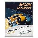 TRON ENCOM Grand Prix Paper Giclee Print