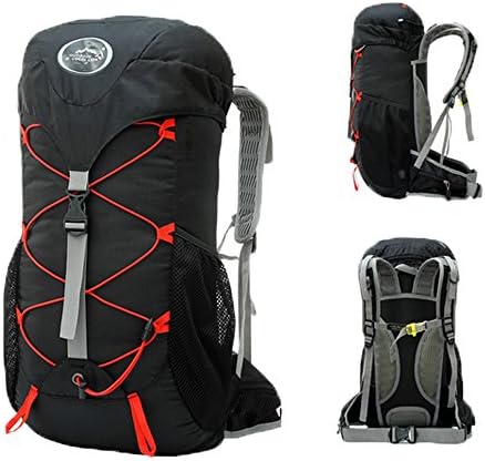 Airthea® 35L Huge Ultralight Outdoor Sport Camping Hiking Travel Internal Frame Backpack Waterproof Mountaineering Bag with Waist Pack