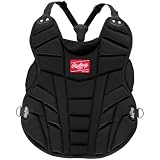 Rawlings Youth Blackhawk Fastpitch Chest Protector (Black)